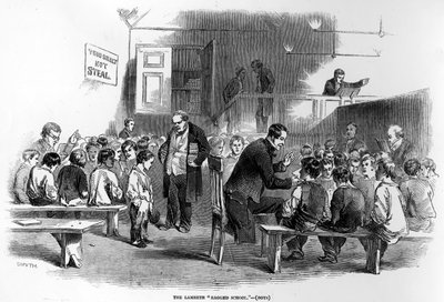 Die Lambeth Ragged School, Illustration aus 